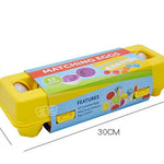 Montessori Shapes and Colours Eggs My Store