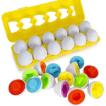 Montessori Shapes and Colours Eggs My Store