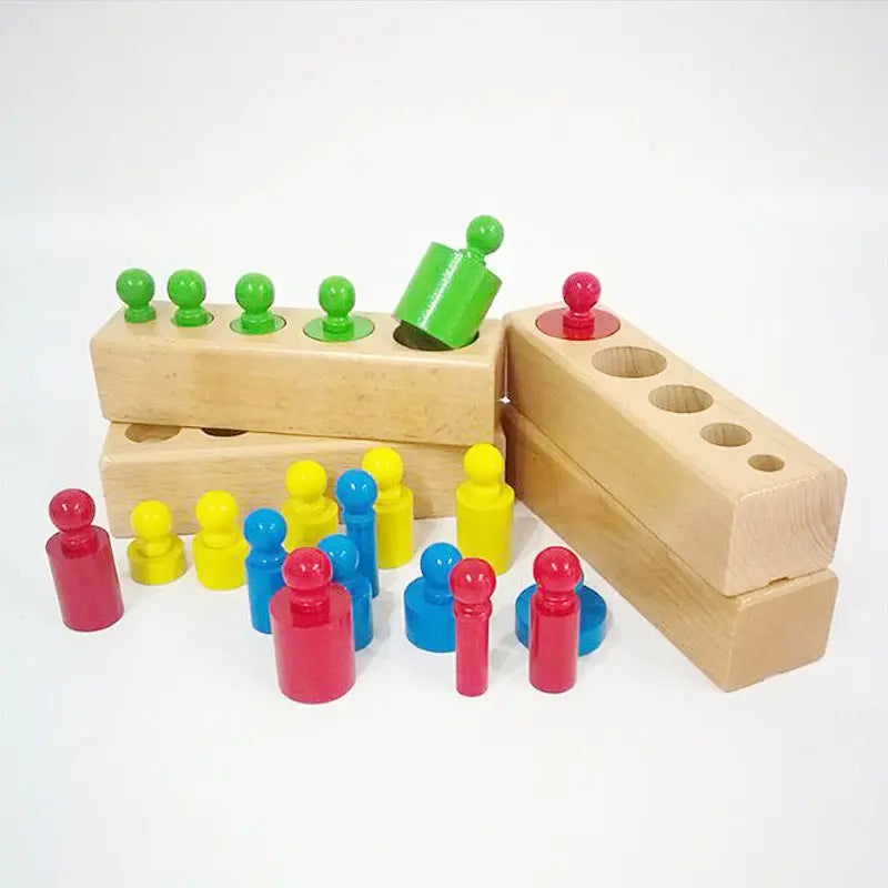 Montessori Colours and Numbers Learning Wooden Toy My Store