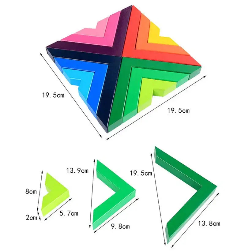Rainbow Block Stacker My Store