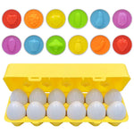 Montessori Shapes and Colours Eggs My Store