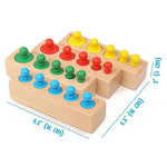 Montessori Colours and Numbers Learning Wooden Toy My Store