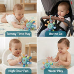 Sensory Baby Grasp Ball with Silicone Teething Aid and Rattle My Store