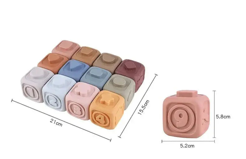 Baby Sensory Stacking Blocks My Store
