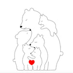 Personalised Bear Family My Store