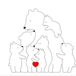 Personalised Bear Family My Store