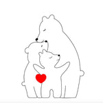 Personalised Bear Family My Store