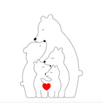 Personalised Bear Family My Store