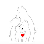 Personalised Bear Family My Store