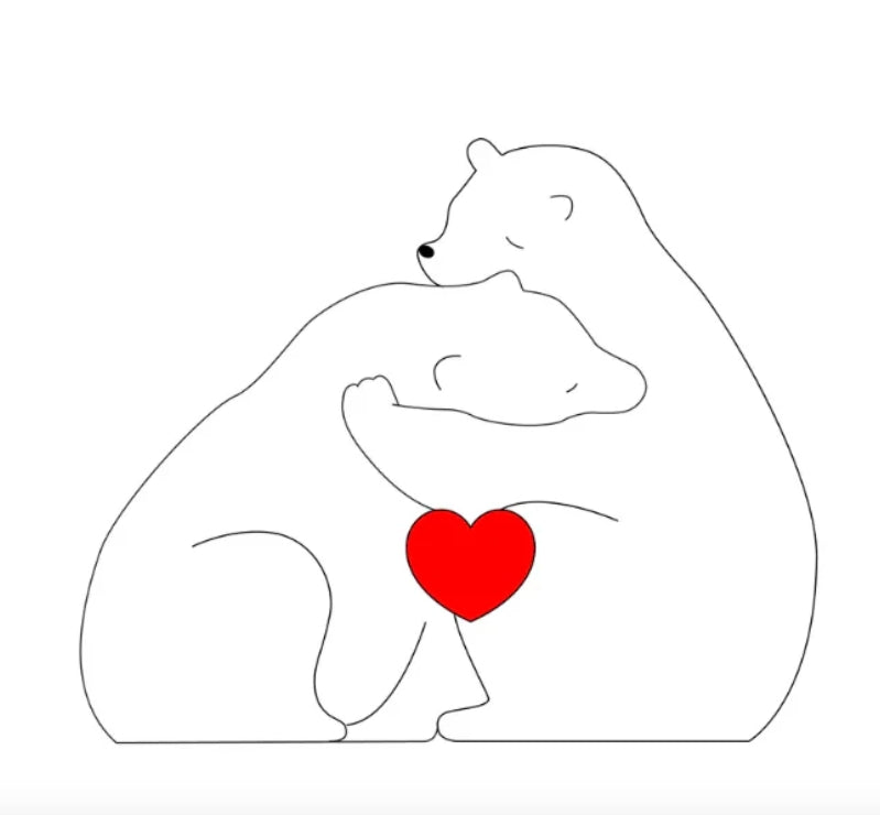 Personalised Bear Family My Store