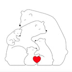 Personalised Bear Family My Store