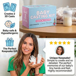 Baby Hand & Footprint Set – Keepsake Set for Newborns & Parents My Store