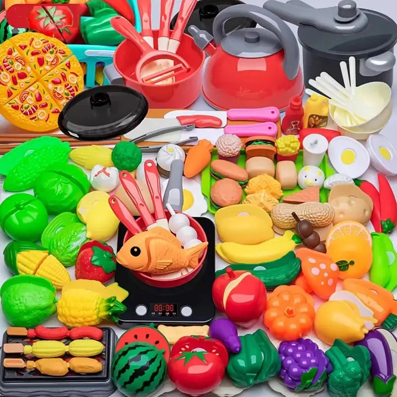 Fruit and Vegetable Cutting Play Set My Store