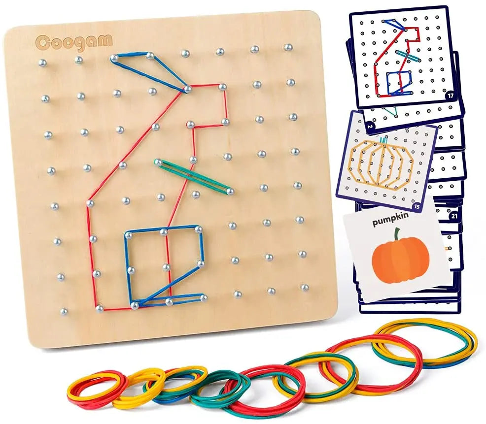 Wooden Toy | Discover Shapes - Geometric Board My Store