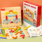 Creative Montessori Nail Puzzle Wooden Toy My Store