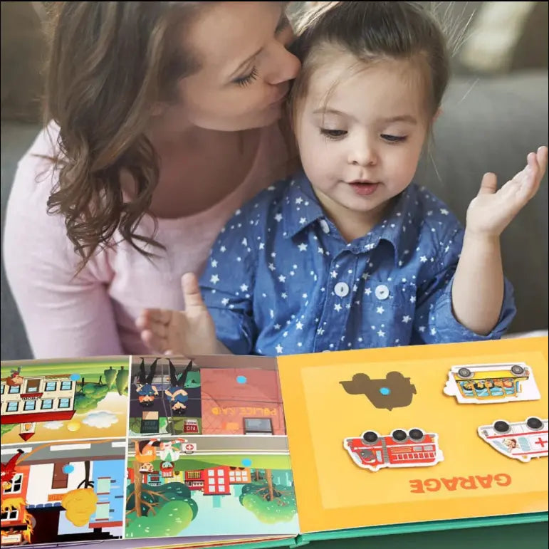 Activity Book for Play and Learning – Promotes Fine Motor Skills and Creativity My Store