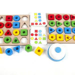 Wooden Toy for Promoting Hand-Eye Coordination – Learning Shapes My Store