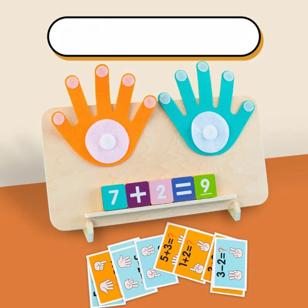 Montessori Math Finger Learning Game My Store