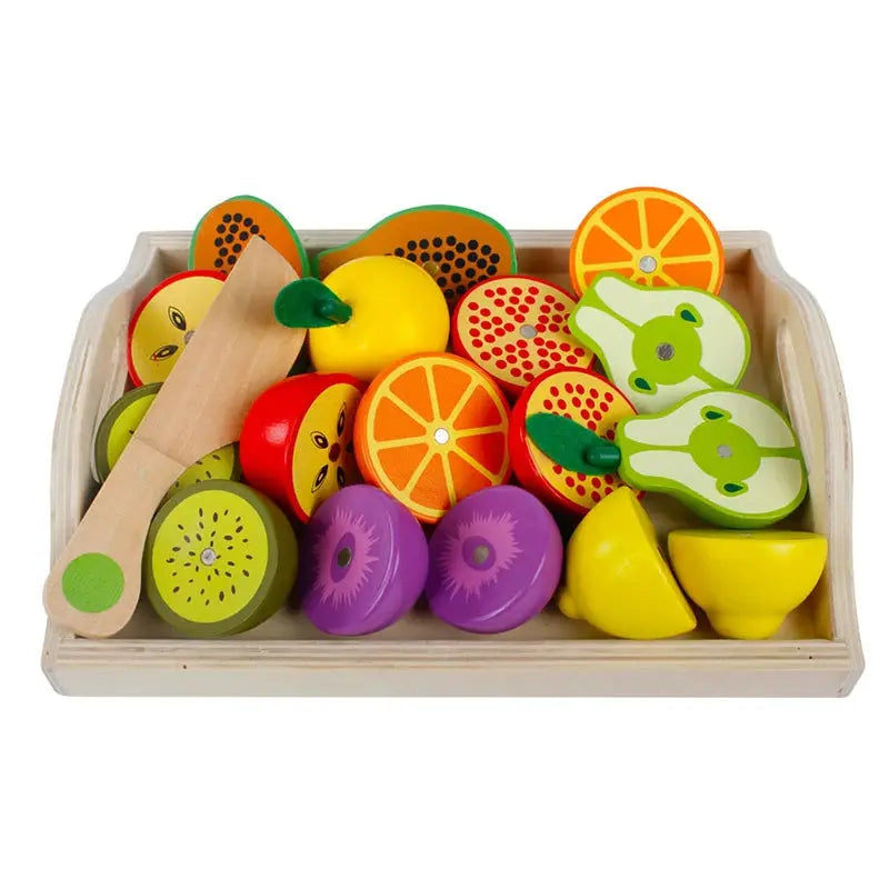 Montessori Wooden Play Kitchen Set My Store
