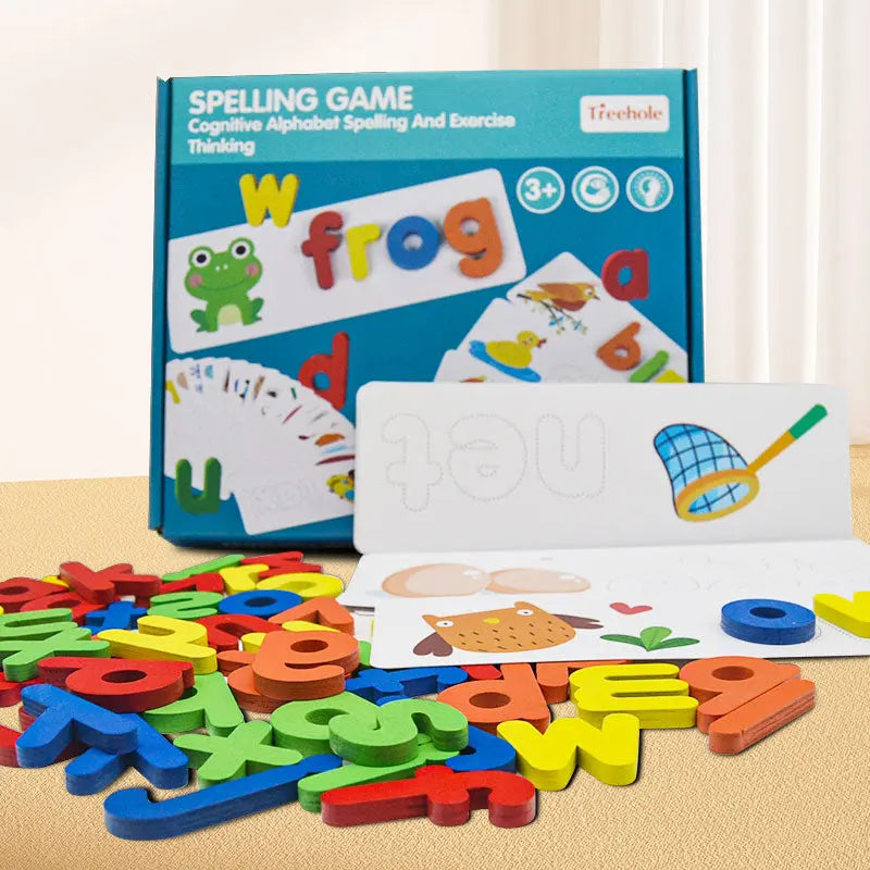SpellMaster - Montessori Wooden Letters Game My Store