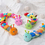 Sensory Plush Rattle and Music Caterpillar My Store