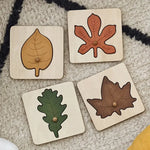 Montessori Leaf Puzzle made of Wood My Store