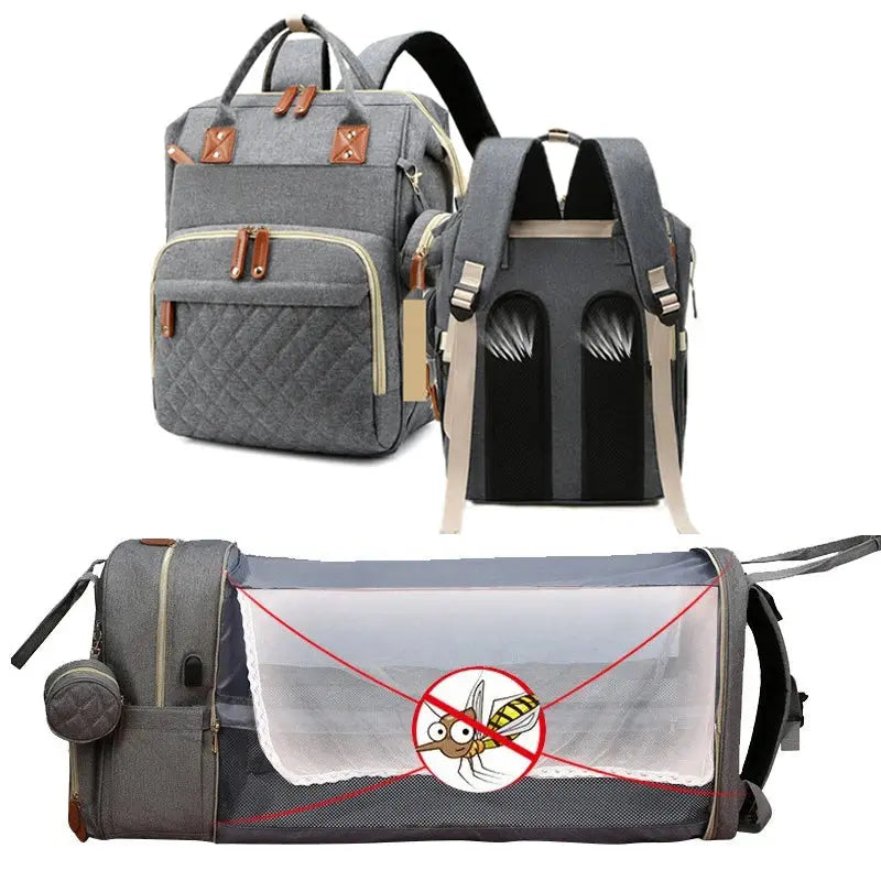 2-in-1 Baby Rucksack with Integrated Changing Mat My Store
