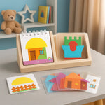 Geometric Colours and Shapes Puzzle Game - Promotes Logical Thinking! My Store
