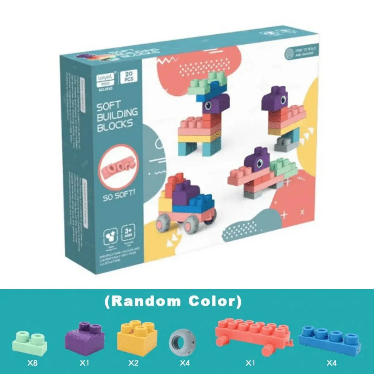 CuddlyBlocks | Soft and Safe Building Blocks for Children My Store
