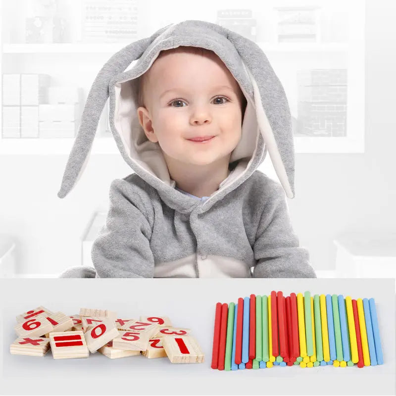 Montessori Math Sticks for Learning to Calculate My Store