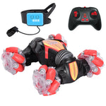 2in1 Hand-Controlled Stunt Car with Additional Remote Control My Store
