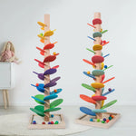 Montessori Rainbow Marble Wooden Tower My Store