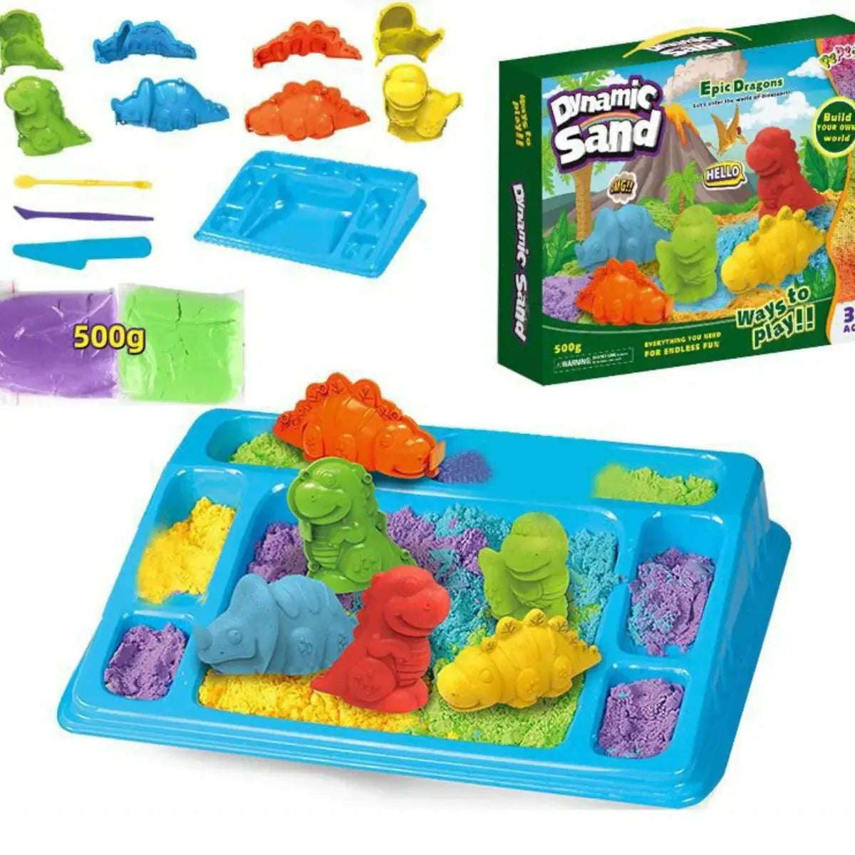 Fun with Playing and Creating! - Mouldable Sand My Store