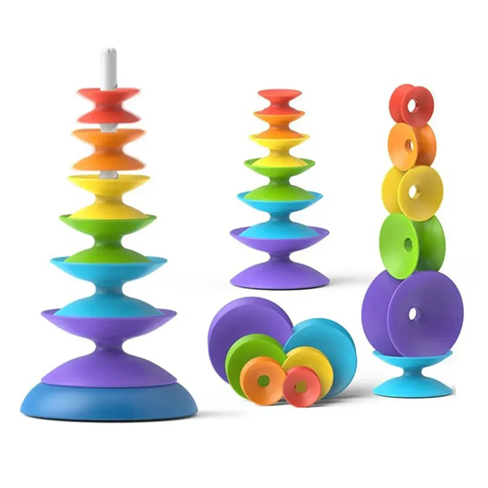 Rainbow Stacking Toy – Colourful Learning Fun My Store