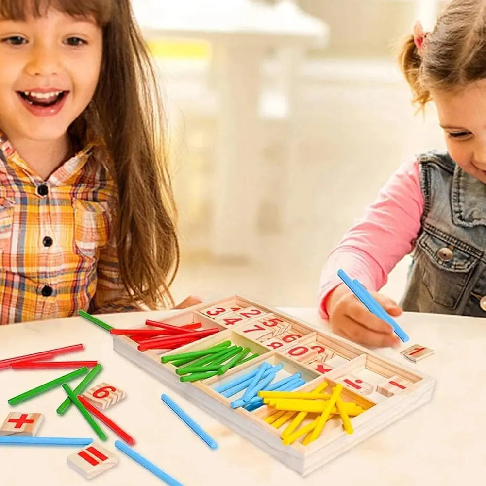 Montessori Math Sticks for Learning to Calculate My Store