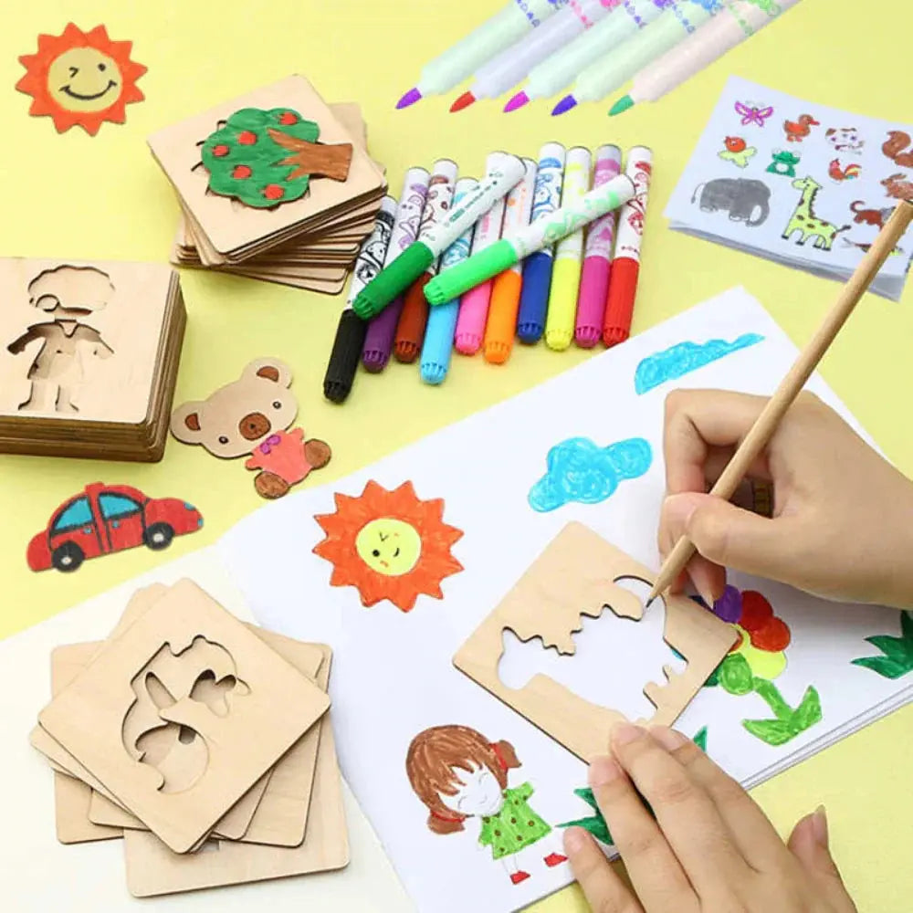 Creative Stencils – Encourage Drawing with Shapes My Store