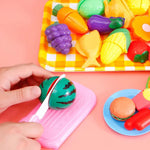 Fruit and Vegetable Cutting Play Set My Store
