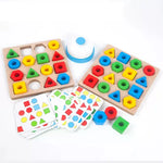 Wooden Toy for Promoting Hand-Eye Coordination – Learning Shapes My Store