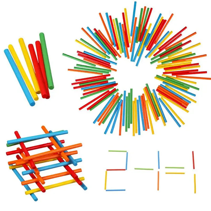 Montessori Math Sticks for Learning to Calculate My Store