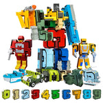 Construction Action Figure with Numbers My Store