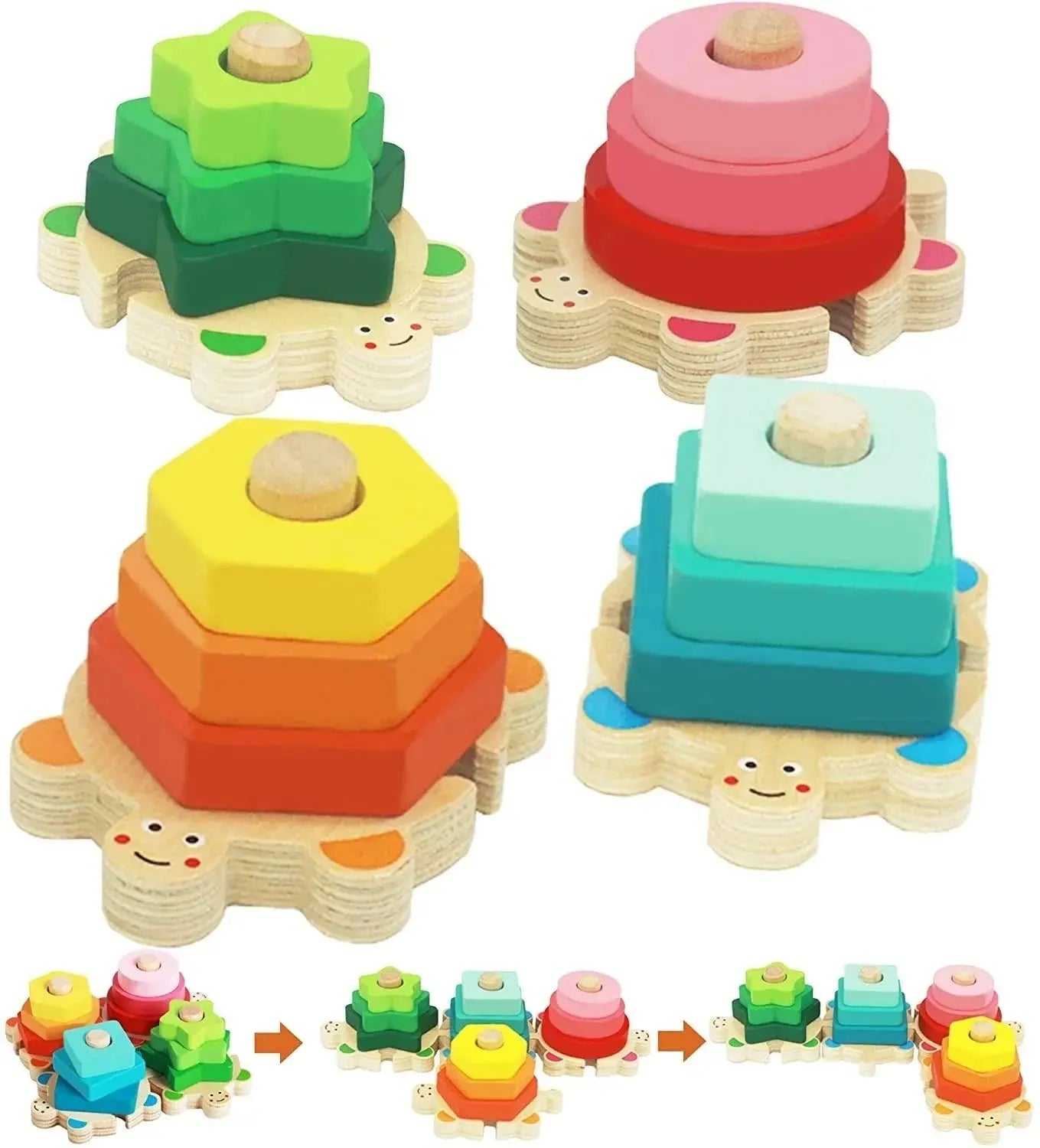 NaturForm | Montessori Shape Puzzle for Toddlers My Store