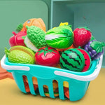 Fruit and Vegetable Cutting Play Set My Store