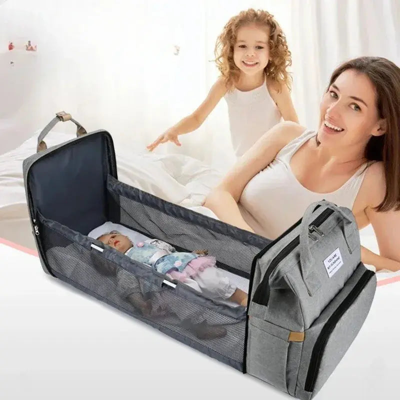 2in1 Rucksack with Integrated Baby Bed My Store