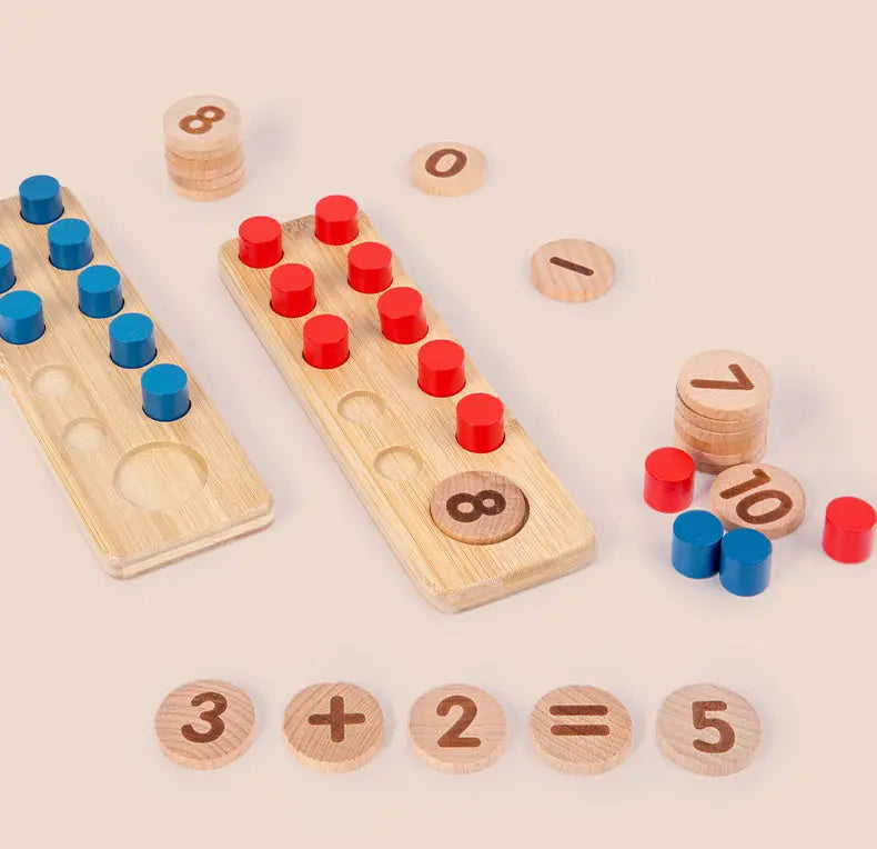 Learning Maths Made Easy - Wooden Game My Store