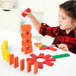 Montessori Wooden Domino Stones My Store