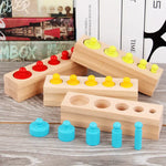 Montessori Colours and Numbers Learning Wooden Toy My Store