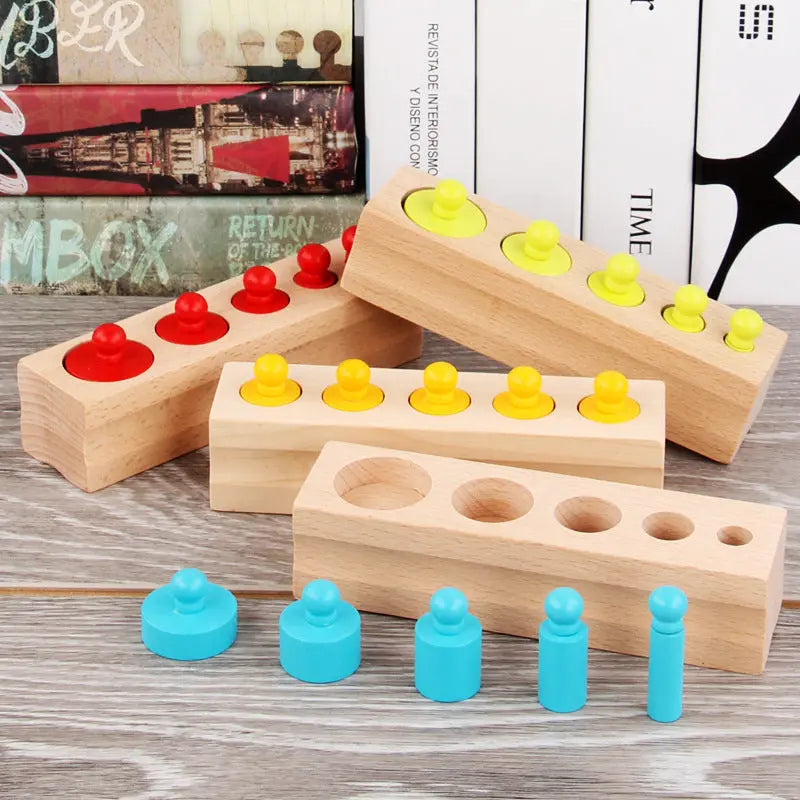 Montessori Colours and Numbers Learning Wooden Toy My Store