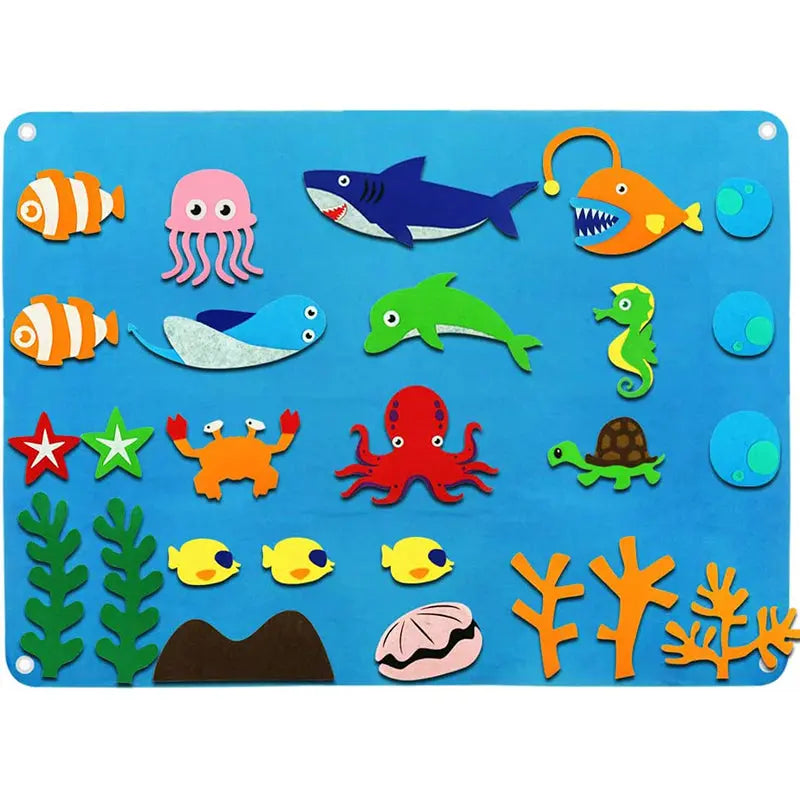Montessori Felt Worlds My Store