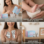Baby Hand & Footprint Set – Keepsake Set for Newborns & Parents My Store