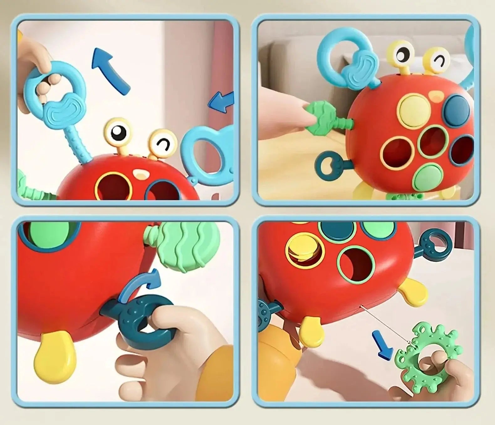 Colourful Crab Toy My Store